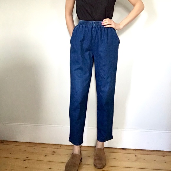 Vintage Chic denim trousers - Picture 4 of 16